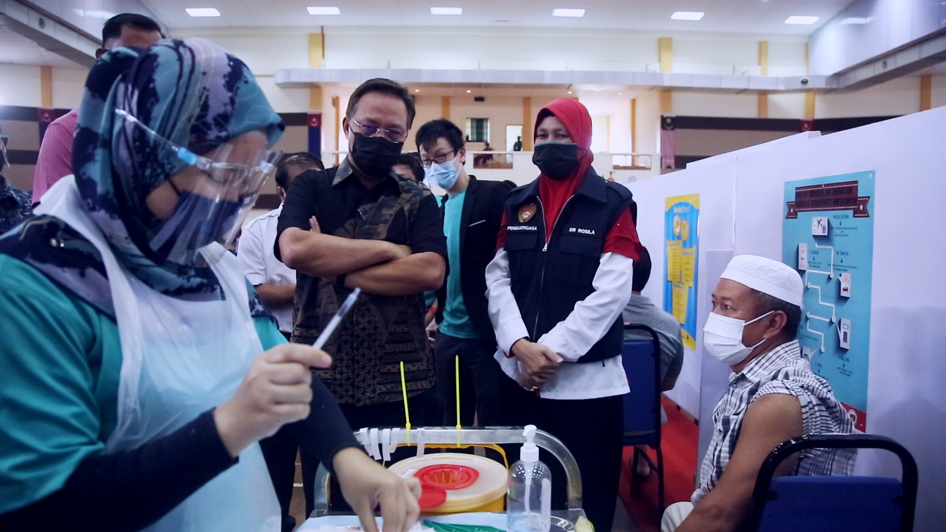 LAWATAN MENTERI BESAR JOHOR KE PPV INTEGRASI TANGKAK